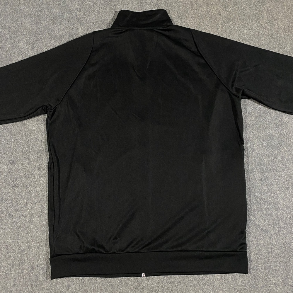Adidas Messi Full Zip Track Jacket Adult XL Black Red Stripes Soccer Aeroready - Picture 16 of 16